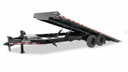 New 2027 CAM Superline 22' HD Deckover Full **POWER** Tilt Equipment Hauler