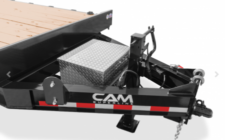New 2027 CAM Superline 22' HD Deckover Full **POWER** Tilt Equipment Hauler