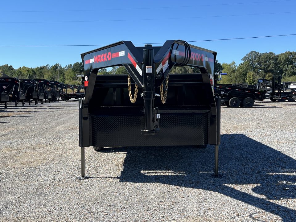 New 2027 MAXXD 83"X16' 21K Telescopic Gooseneck Dump Trailer