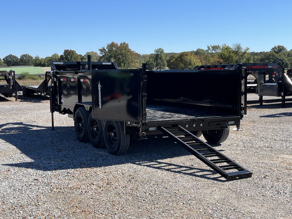 New 2027 MAXXD 83"X16' 21K Telescopic Gooseneck Dump Trailer