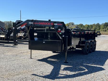 New 2027 MAXXD 83"X16' 21K Telescopic Gooseneck Dump Trailer