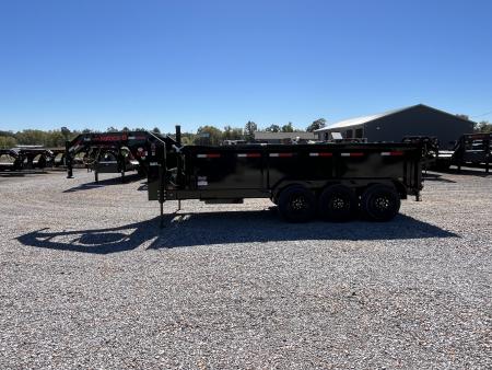 New 2027 MAXXD 83"X16' 21K Telescopic Gooseneck Dump Trailer