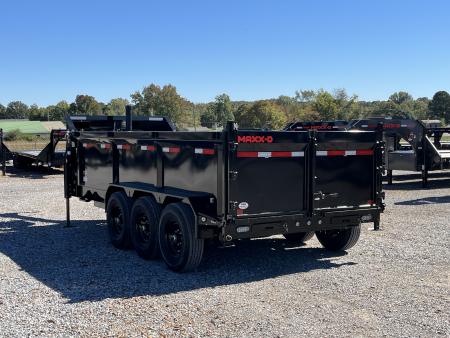 New 2027 MAXXD 83"X16' 21K Telescopic Gooseneck Dump Trailer