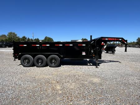 New 2027 MAXXD 83"X16' 21K Telescopic Gooseneck Dump Trailer