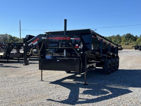 New 2027 MAXXD 83"X16' 21K Telescopic Gooseneck Dump Trailer