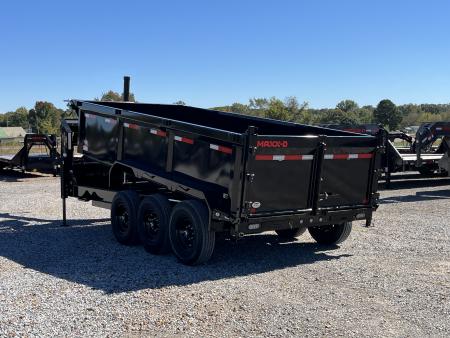 New 2027 MAXXD 83"X16' 21K Telescopic Gooseneck Dump Trailer