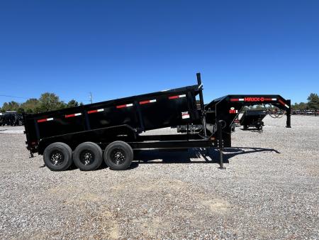 New 2027 MAXXD 83"X16' 21K Telescopic Gooseneck Dump Trailer