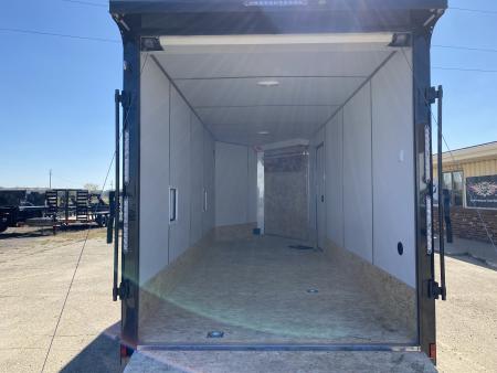 New 2027 Lightning Trailers 7X23 W/7Ft Interior 3-Place Snowmobile Trailer