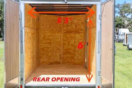 New 2027 6X12 ANVIL Cargo Trailer