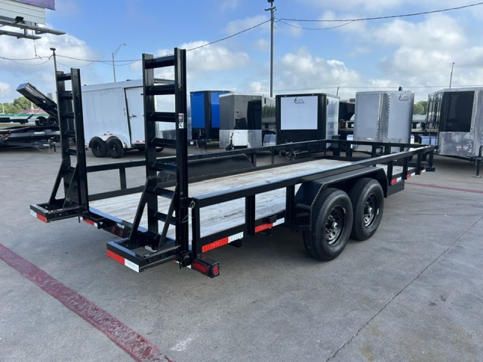 New 2027 Top Hat Trailers HT14-18'X83"-14E-F Equipment Trailer