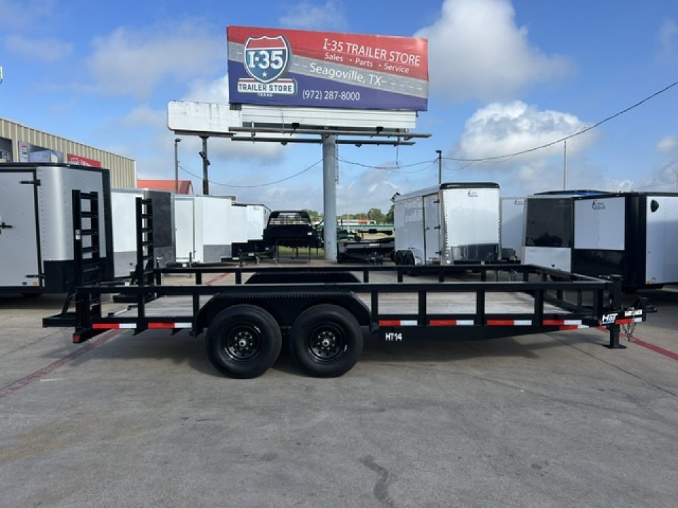 New 2027 Top Hat Trailers HT14-18'X83"-14E-F Equipment Trailer
