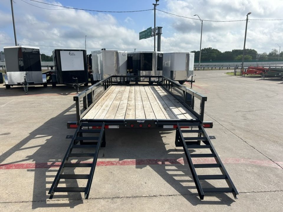 New 2027 Top Hat Trailers HT14-18'X83"-14E-F Equipment Trailer