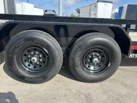 New 2027 Top Hat Trailers HT14-18'X83"-14E-F Equipment Trailer