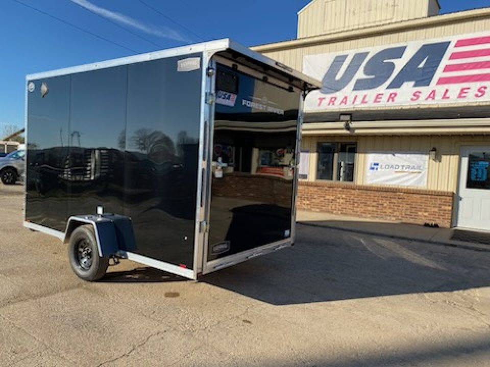 New 2027 Lightning Trailers 7x17 Aluminum 2-Place 3k Snowmobile Trailer