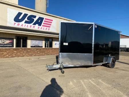 New 2027 Lightning Trailers 7x17 Aluminum 2-Place 3k Snowmobile Trailer