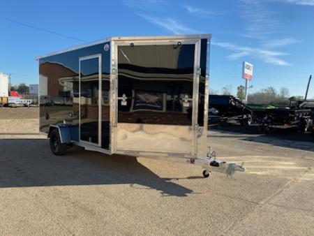 New 2027 Lightning Trailers 7x17 Aluminum 2-Place 3k Snowmobile Trailer