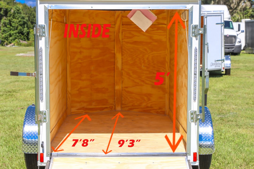 New 2027 5x8 Anvil Cargo Trailer