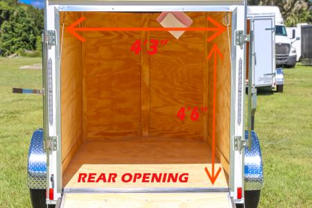 New 2027 5x8 Anvil Cargo Trailer