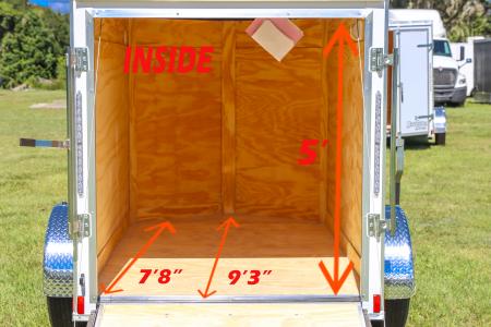 New 2027 5x8 Anvil Cargo Trailer