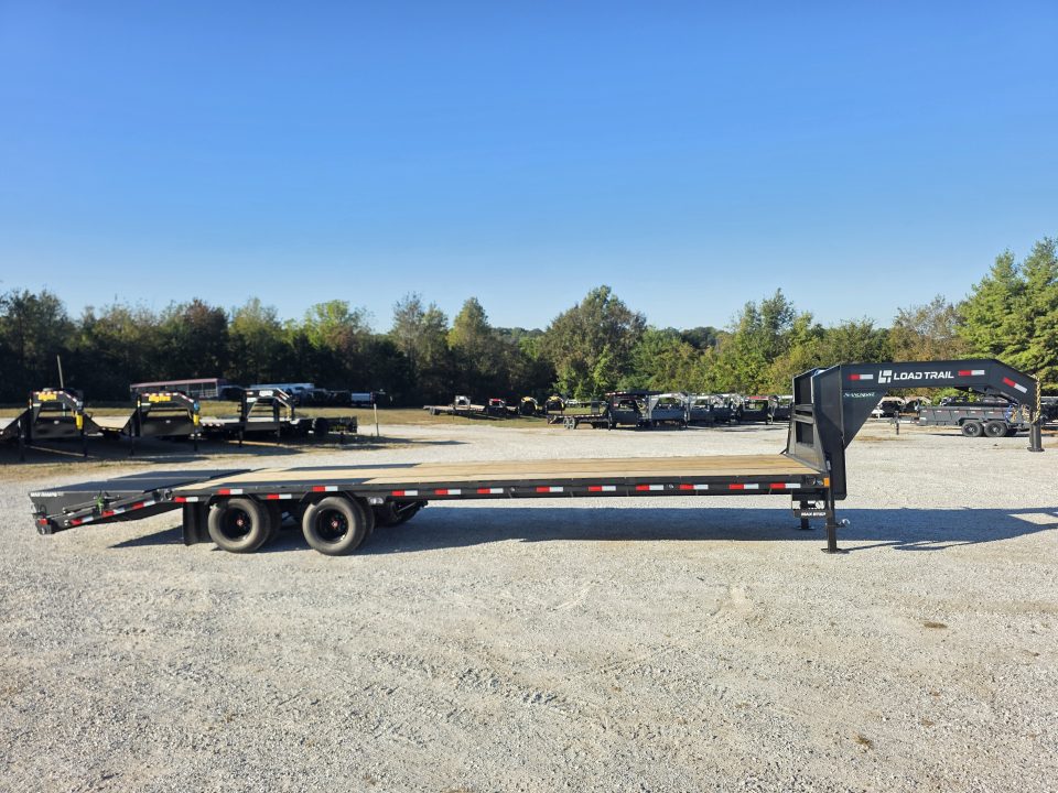 New 2027 Load Trail 102 x 32 TANDEM DUAL LOW PRO GN W/ 5' DOVE/ MAX RAMPS