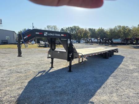 New 2027 Load Trail 102 x 32 TANDEM DUAL LOW PRO GN W/ 5' DOVE/ MAX RAMPS