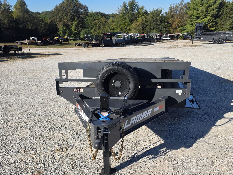 New 2027 Lamar Trailers TRIPLE DECK OVER POWER TILT W/ TUFF WIRELESS/ RUB RAIL