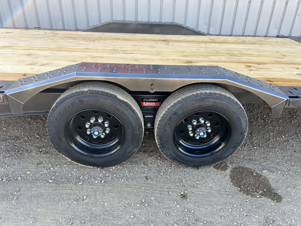 New 2027 Diamond C Trailers 24' Tiltbed Drive Over Fenders HXD Tilt Trailer