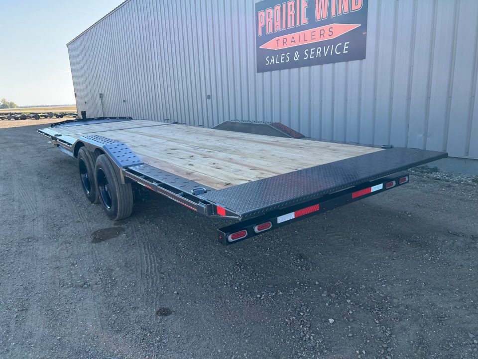 New 2027 Diamond C Trailers 24' Tiltbed Drive Over Fenders HXD Tilt Trailer