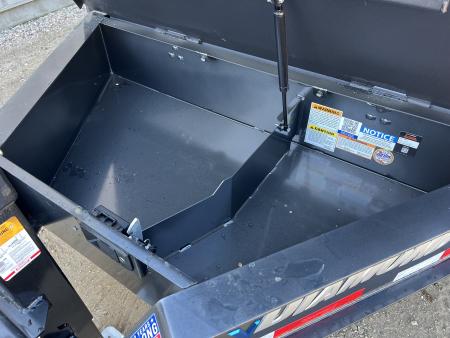 New 2027 Diamond C Trailers 24' Tiltbed Drive Over Fenders HXD Tilt Trailer