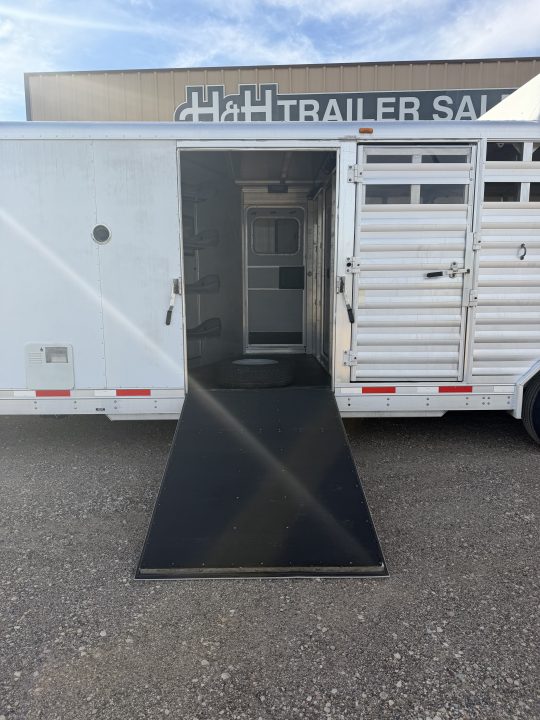 Used 2012 Exiss Trailers STC830LQ Stock / Stock Combo Trailer