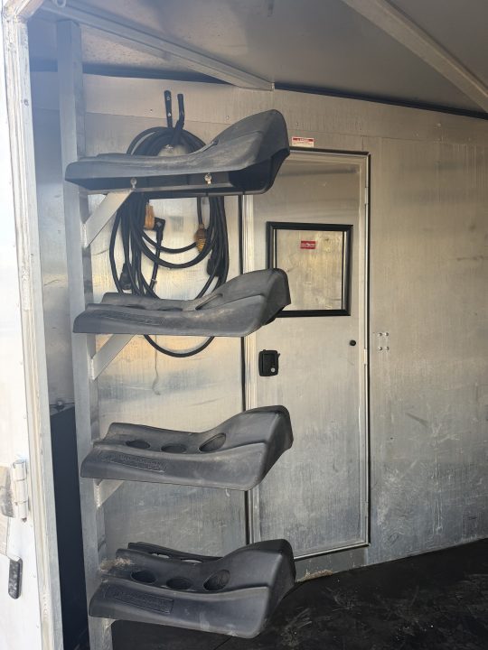 Used 2012 Exiss Trailers STC830LQ Stock / Stock Combo Trailer