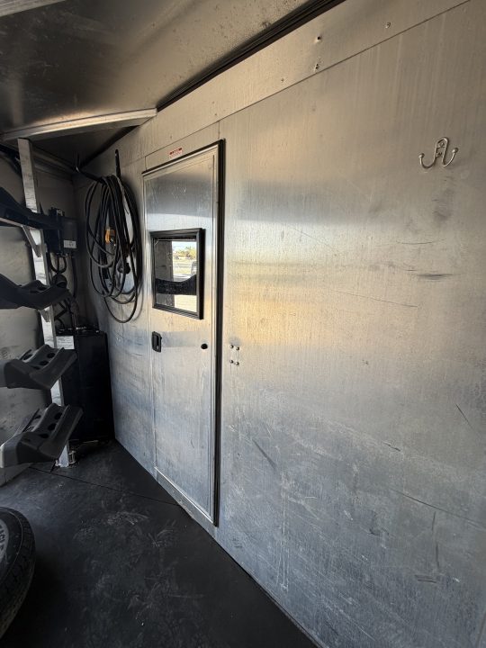 Used 2012 Exiss Trailers STC830LQ Stock / Stock Combo Trailer