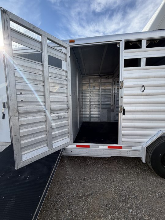 Used 2012 Exiss Trailers STC830LQ Stock / Stock Combo Trailer