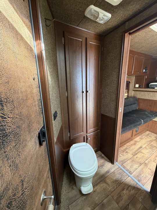 Used 2012 Exiss Trailers STC830LQ Stock / Stock Combo Trailer