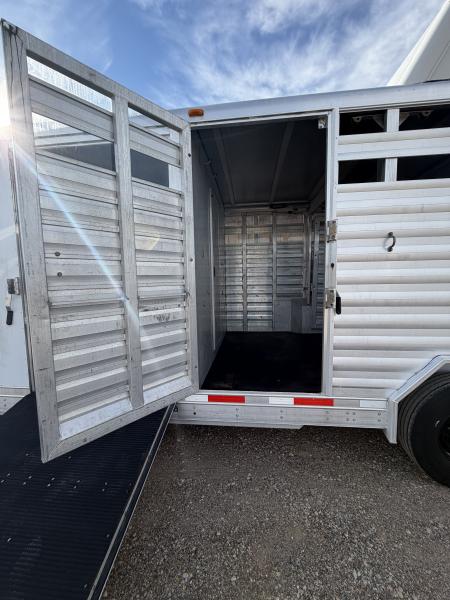 Used 2012 Exiss Trailers STC830LQ Stock / Stock Combo Trailer