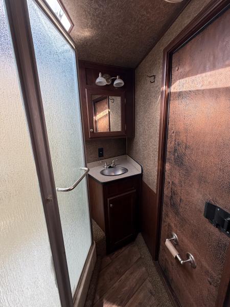 Used 2012 Exiss Trailers STC830LQ Stock / Stock Combo Trailer