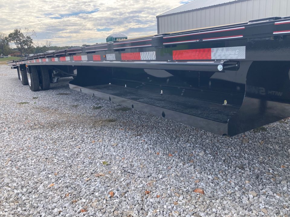 New 2027 Diamond C Trailers 102x53 TANDEM 40K STEP DECK HYDROTAIL W/ STEEL RUNNERS, HYDROJACKS, AIR RIDE, FRONT LIFT AXLE & WIRELESS REMOTE Flatbed Trailer