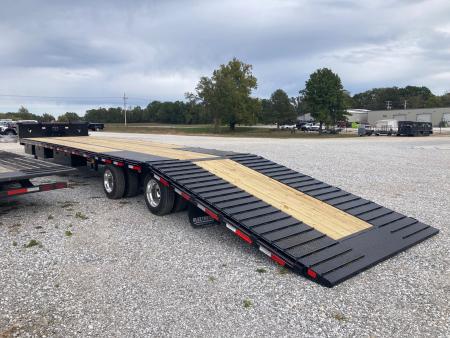 New 2027 Diamond C Trailers 102x53 TANDEM 40K STEP DECK HYDROTAIL W/ STEEL RUNNERS, HYDROJACKS, AIR RIDE, FRONT LIFT AXLE & WIRELESS REMOTE Flatbed Trailer
