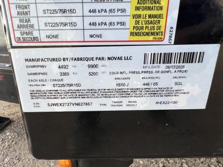 New 2027 H&H Trailers 22' Speed Loader Tilt Trailer