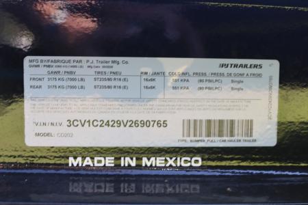 New 2027 7X20 PJ Trailers Equipment Trailer