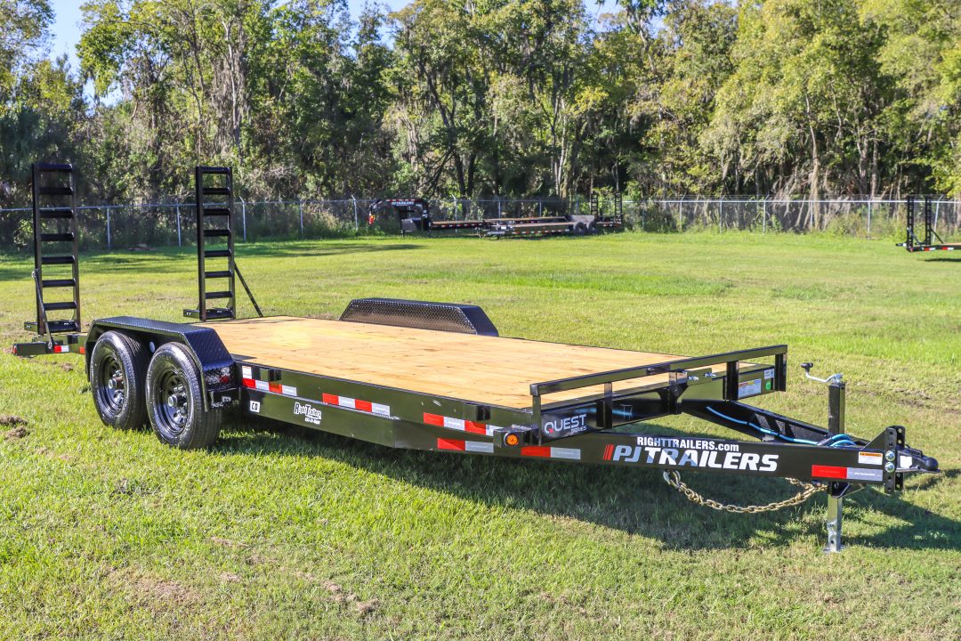 New 2027 7X20 PJ Trailers Equipment Trailer