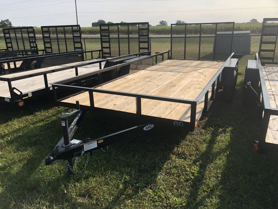 New 2027 AMO 82X18 LANDSCAPE Landscape Trailer