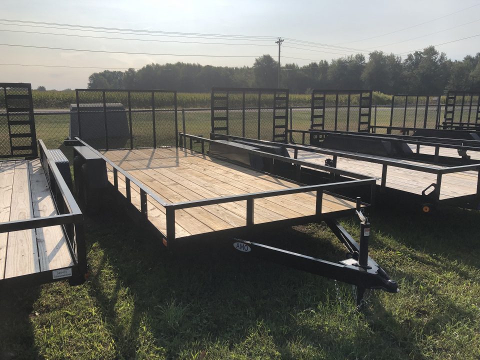 New 2027 AMO 82X18 LANDSCAPE Landscape Trailer