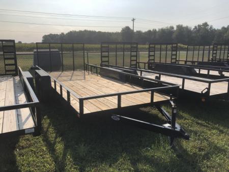 New 2027 AMO 82X18 LANDSCAPE Landscape Trailer