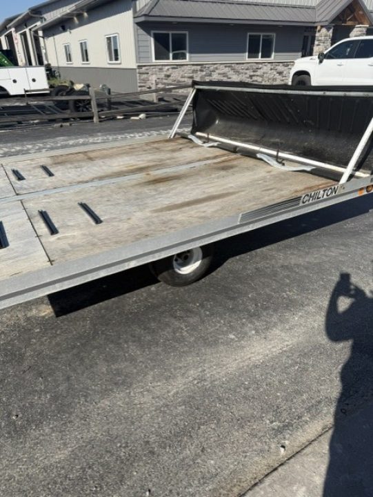 Used 2002 CHILTON MFG. SD19-10A-2 Utility Trailer