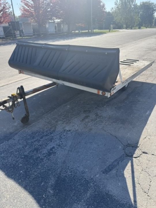 Used 2002 CHILTON MFG. SD19-10A-2 Utility Trailer