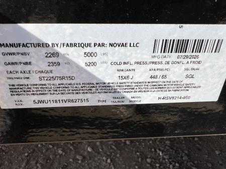 New 2027 H&H Trailers 14' ATV 5K RSV8214-050 Utility Trailer