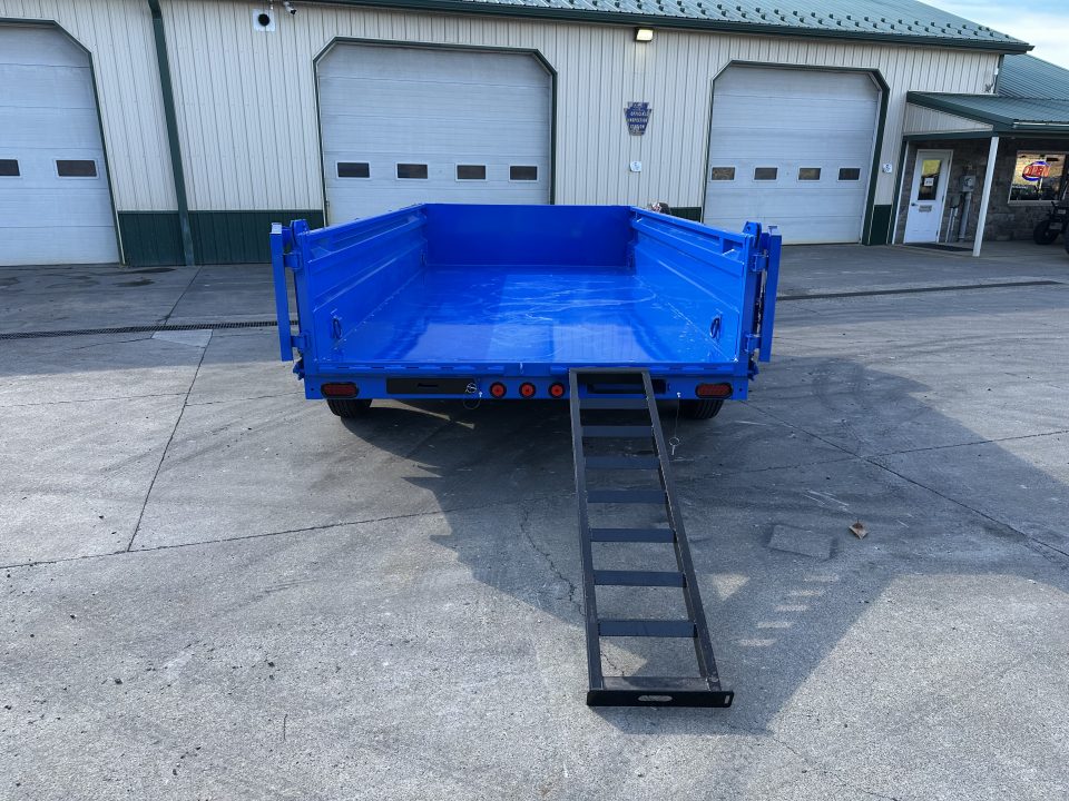 New Buckshot Trailers 14' Low-Pro Dump - 24" Sides (LP214)