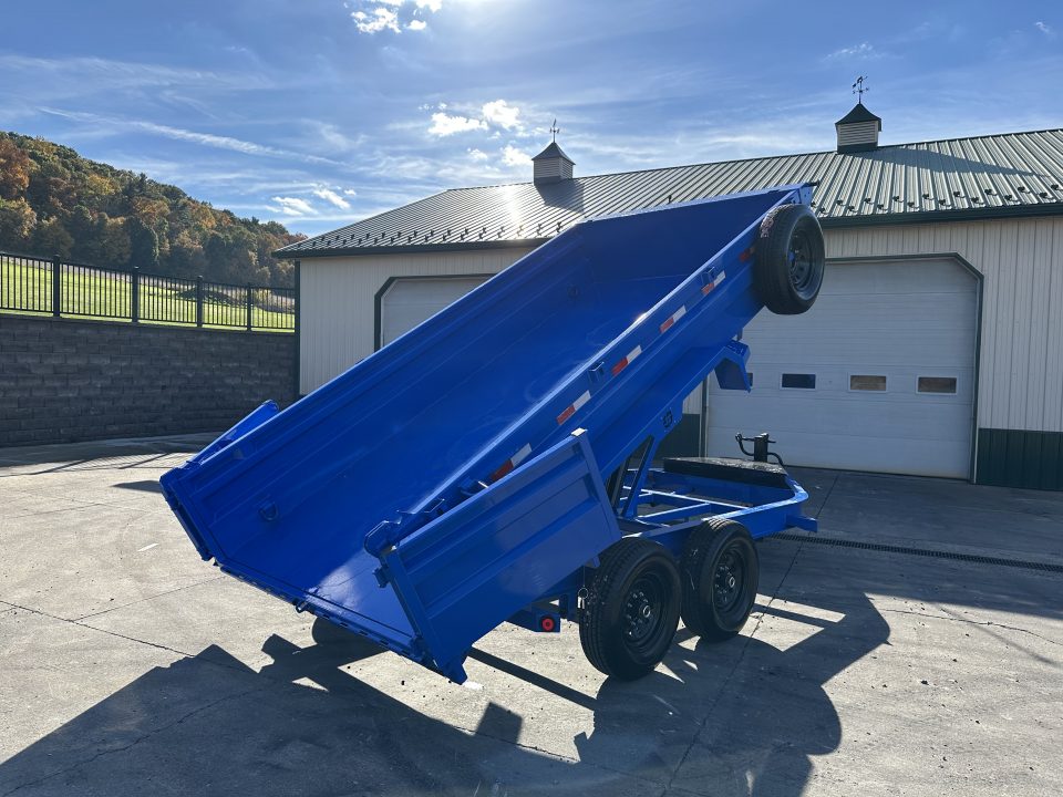 New Buckshot Trailers 14' Low-Pro Dump - 24" Sides (LP214)