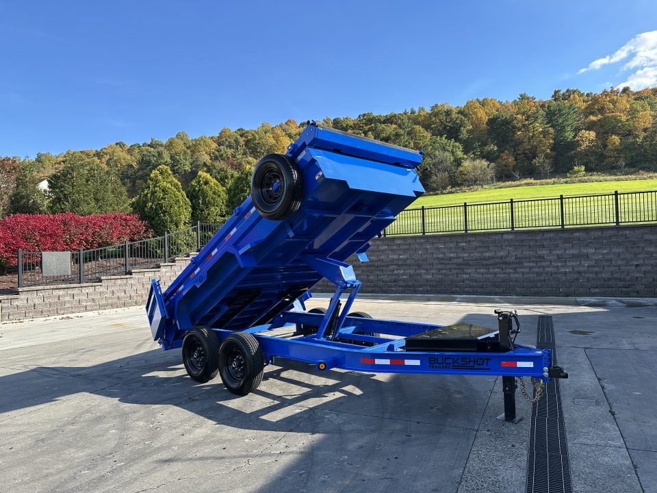 New Buckshot Trailers 14' Low-Pro Dump - 24" Sides (LP214)
